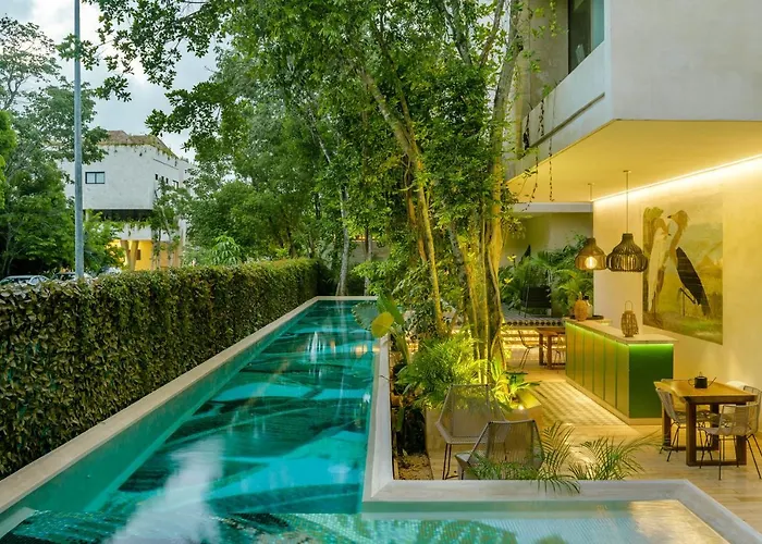 204 Hidden Gem In The Heart Of W/ Huge Private Terrace And Pool For 6 Pax * Tulum