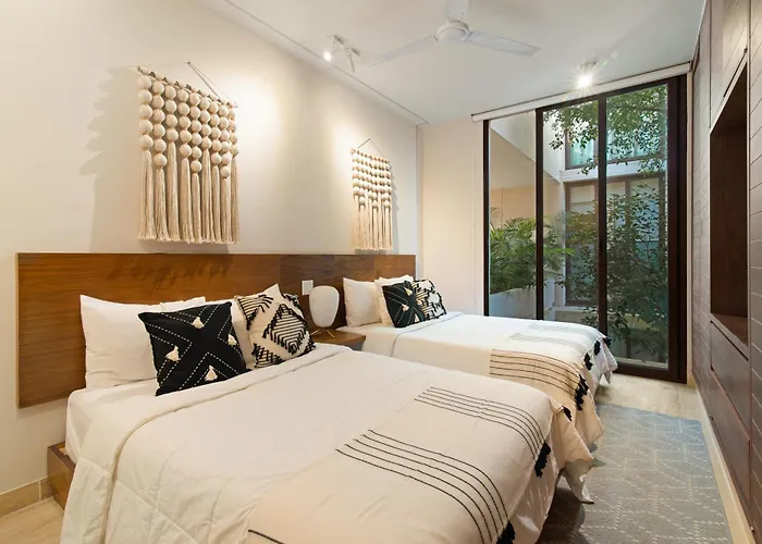 204 Hidden Gem In The Heart Of W/ Huge Private Terrace And Pool For 6 Pax * Tulum