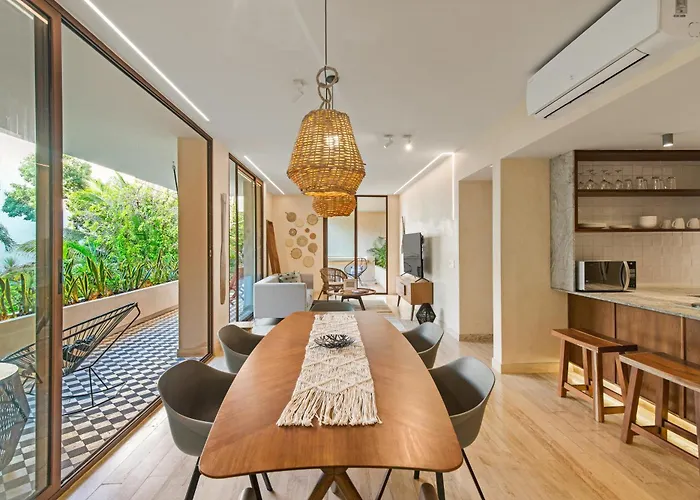 204 Hidden Gem In The Heart Of W/ Huge Private Terrace And Pool For 6 Pax Tulum